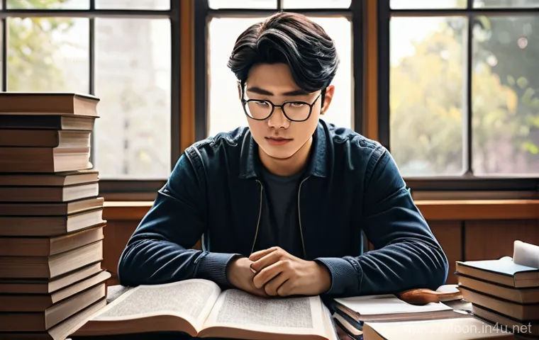 웹툰작가가 꼭 읽어야 할 책 - **The Architect of Narrative Arcs**
    A focused young webtoon artist, a woman in her late twenties...