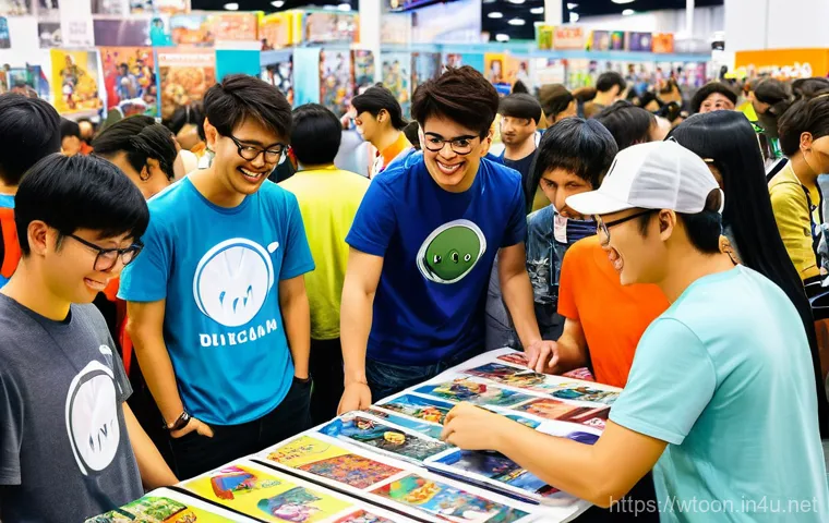 웹툰작가의 독립 창작 비결 - A focused female webtoon artist in her late 20s, with short, stylish hair, seated comfortably in her...